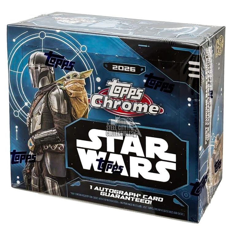 X1 SOBRE Topps Chrome Star Wars 2026 image 1